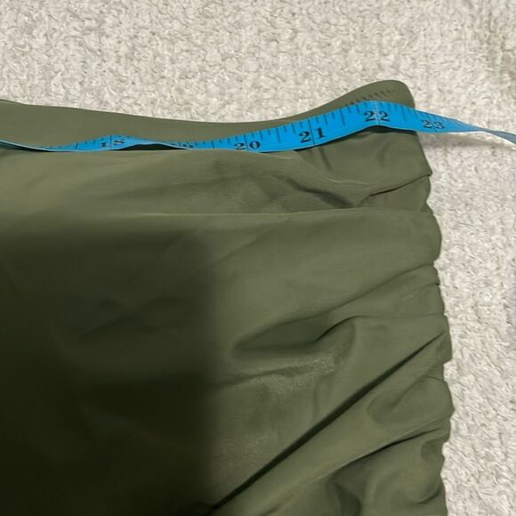 NWT- J Crew- 24+ One Shoulder One Piece Ruched Swimsuit - Picture 7 of 10